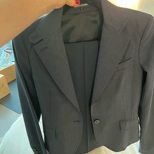 THEORY navy suit - blazer and jacket, size 6. Perfect condition.